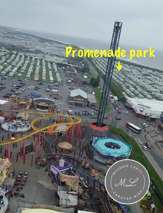Promenade 566, Direct Beach Access, Close To Fantasy Island, Wifi, Pet Friendly - Meadow Lakes Caravan & Lodge Hire Скегнесс Экстерьер фото